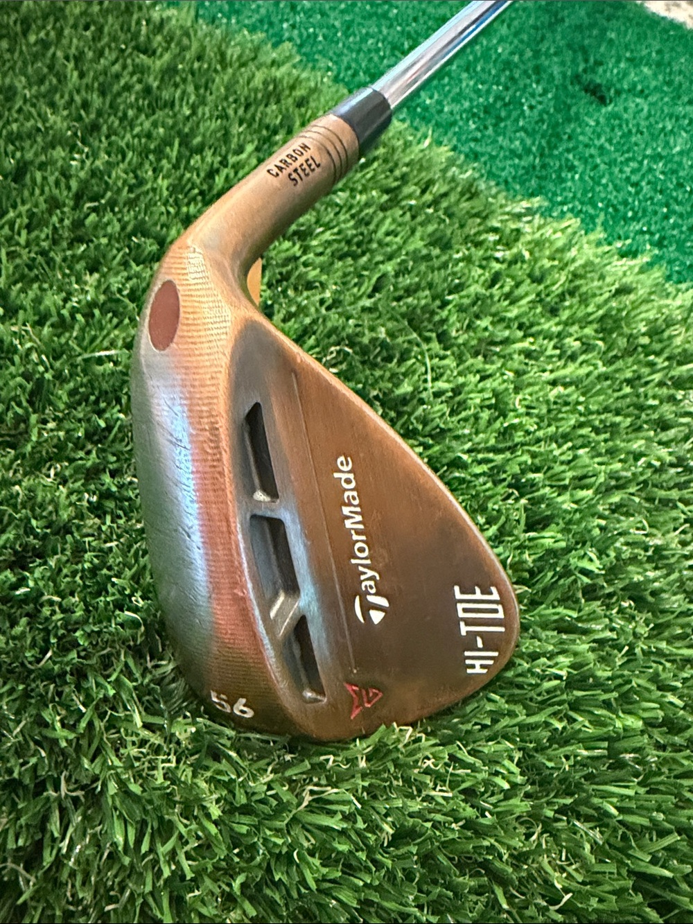 TaylorMade Hi-Toe Wedge in Bronze Finish